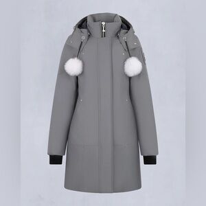 Moose Knuckle Stirling Parka With Fur Trim